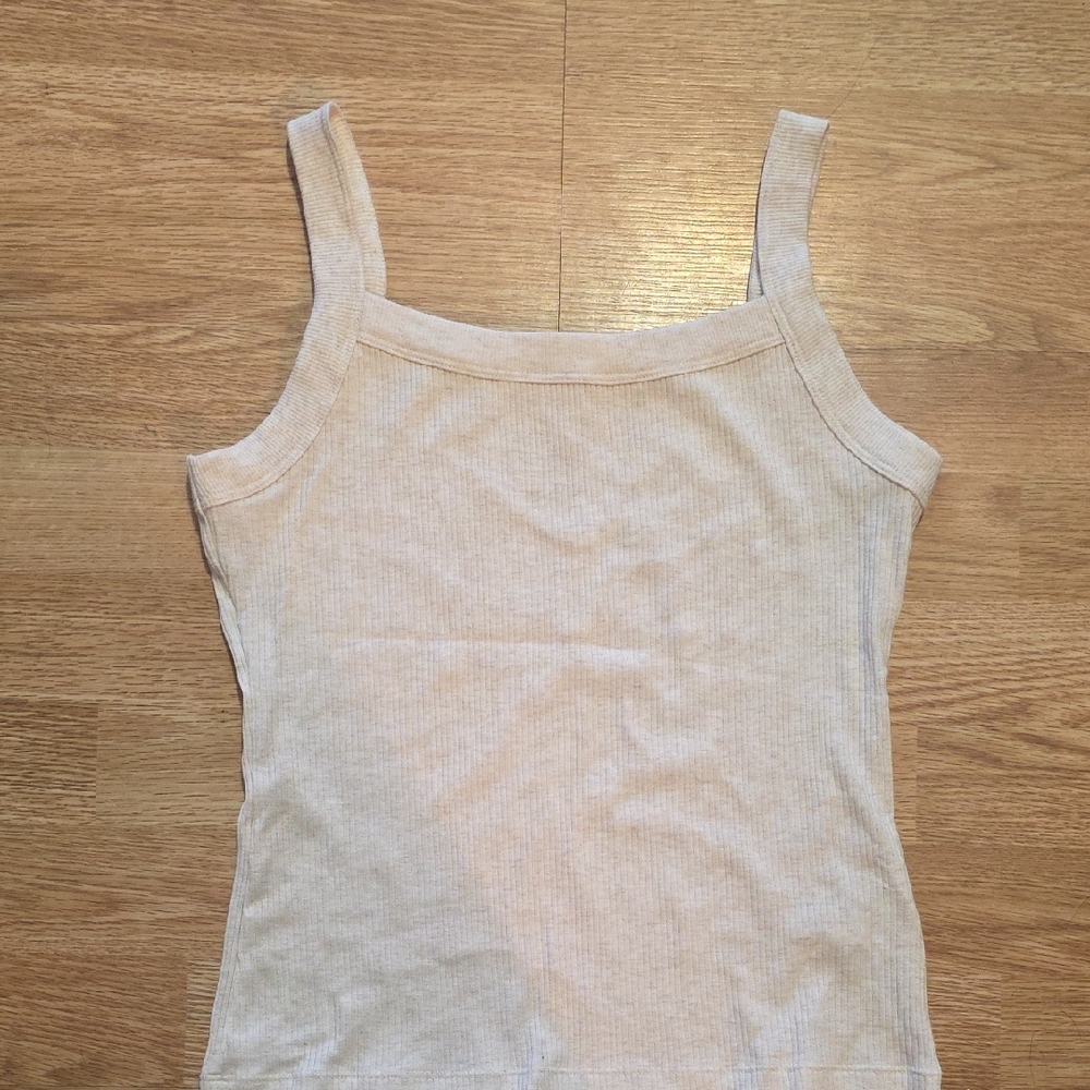 American Eagle Outfitters Cream Camisole Medium